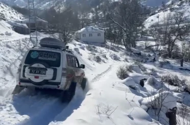 UMKE kar kış demeden hastalara umut oluyor 