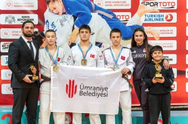 Ümraniye Belediyesi Spor Kulübü’nden Türkiye Şampiyonası’nda çifte altın 