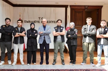 Ümraniye Bilim Merkezi Ankebut Takımı’na TEKNOFEST’ten "Takım Ruhu" ödülü 