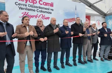 Ümraniye Keyap Camii yenileme ve düzenleme çalışmaları tamamlandı 