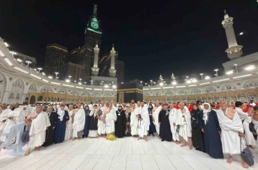 Umre ziyaretinde ikinci kafile yurda döndü 