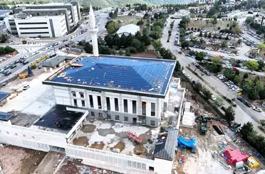 "Umuttepe Camii ve Otopark Projesi" gün sayıyor: Yüzde 90’ı tamamlandı
