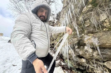 UNESCO kenti Safranbolu’da buzdan görsel şölen 