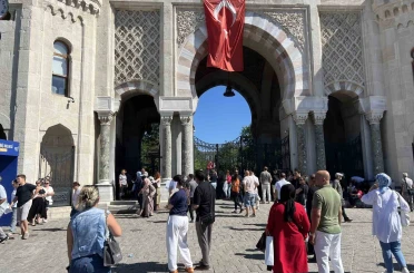 Üniversite sınavında ikinci gün heyecanı 