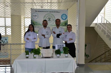 Üniversiteliler Yenilebilir Otlara Yönelik Proje yaptı 