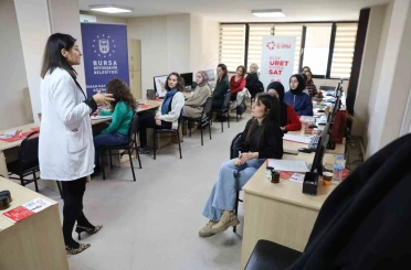 Üreten kadınlara büyükşehir desteği 