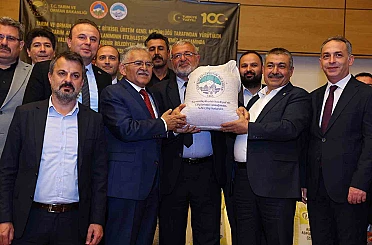 Üreticilere 1 yılda 12 milyon TL’lik tohum dağıtıldı 