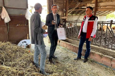 Uşak Tarım ve Orman Müdürlüğü ekipleri sahada incelemelerde bulundu 