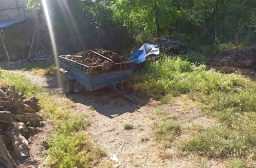 Üzerinden traktör geçti, ağır yalandı 