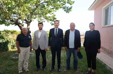 Üzümlü’de Kıbrıs gazisine ziyaret