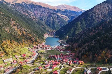 Uzungöl’de sonbaharın en güzel hali 