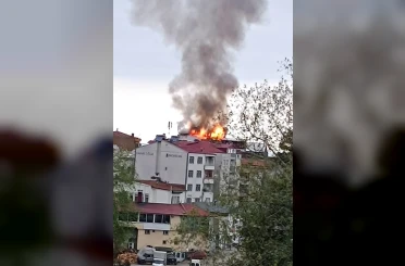 Vakfıkebir’de çatı yangını korkuttu 