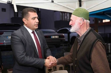 Vali Aslan’dan muhtara taziye 