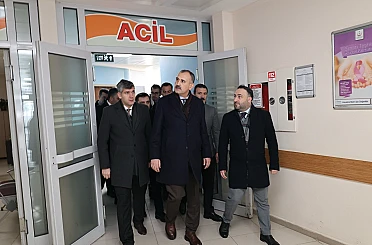 Vali Bozkurt’tan Diyadin Devlet Hastanesine Ziyaret 