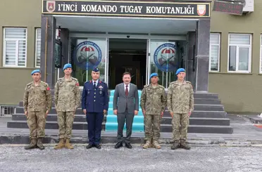Vali Çiçek’ten göreve başlayan komutanlara ziyaret
