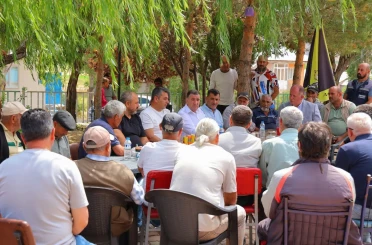 Vali Eldivan Akşar köyünde vatandaşlarla buluştu 