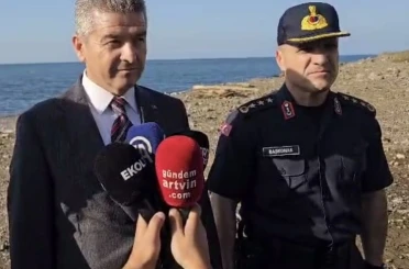 Vali Ergün: "Büyük ihtimal Rusya-Ukrayna Savaşı’ndan buraya gelen bir insansız deniz aracı; Ters dönmüş vaziyette olduğunu tahmin ediyoruz" 