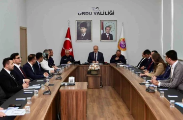 Vali Erol: "Son bir yılda olay sayılarında yüzde 11 azalma oldu" 