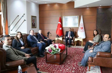 Vali Hacıbektaşoğlu TÜİK heyetini kabul etti 
