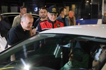 Vali Hatipoğlu asayiş uygulamasına katıldı: "7 gün 24 saat esasıyla sahadayız" 