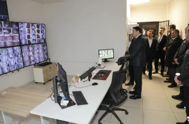 Vali Işın’dan İl Göç İdaresi Müdürlüğü Geri Gönderme Merkezi’nde denetim 