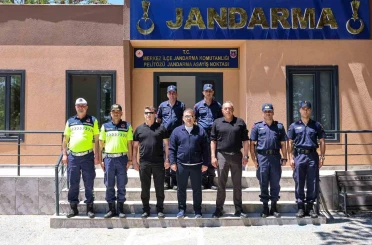 Vali Sözer’den jandarmaya bayram ziyareti 