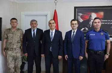 Vali Taşolar’dan Karakoyunlu kaymakamı Kayaş’a hayırlı olsun ziyareti
