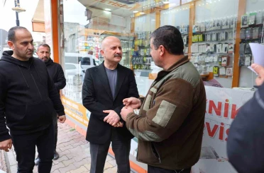 Vali Varol’dan esnafa ziyaret 