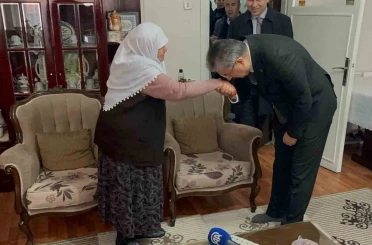 Vali Yılmaz’dan vefa ziyareti 