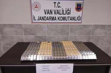 Van’da kaçak sigara ve malzeme ele geçirildi