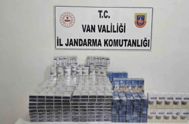 Van’da 2 bin paket kaçak sigara ele geçirildi 