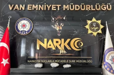 Van’da 4 kilo 700 gram metamfetamin ele geçirildi 