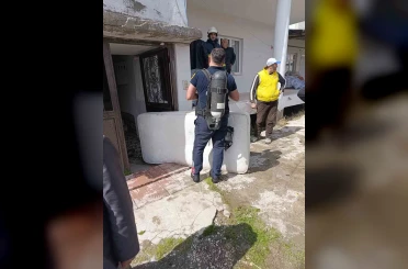 Van’da ev yangını 