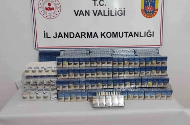 Van’da kaçak sigara ele geçirildi 