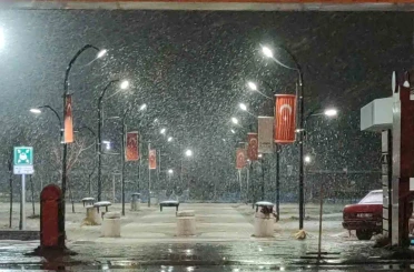 Van’da kar yağışı yeniden etkili oldu 