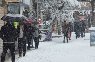 Van’da Mart sürprizi: Bahar beklerken kar kapıya dayandı 