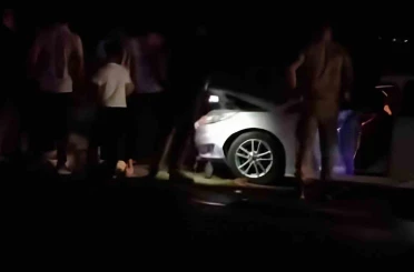 Van’da otomobil sürüye çarptı: 8 koyun telef oldu 