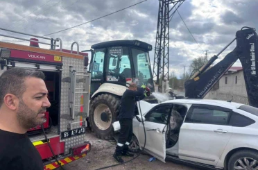 Van’da trafik kazası: 1 yaralı 