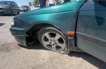 Van’da trafik kazası:2 yaralı 