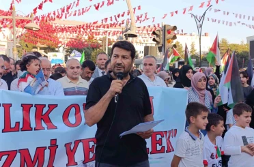 Van’daki STK’lardan Küresel Sumud Filosu’na destek 