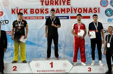 Vanlı sporcu Alim Yönten Türkiye şampiyonu oldu 