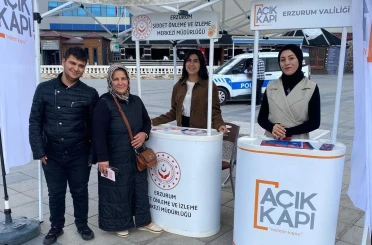 Vatandaşa "Açık Kapı" projesini anlattılar 