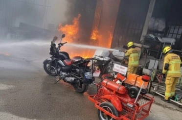 Vatandaşın geliştirdiği bu sistem yangını kıvılcım anında durduracak 