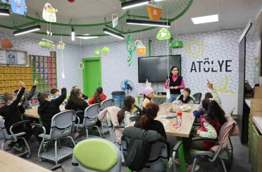 Vezirköprü Bilim Merkezindeki eğitimler sürüyor 