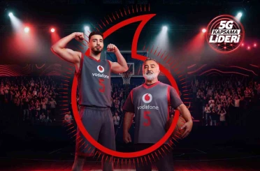 Vodafone’un 5G kapsama reklamında milli basketbolcu Alperen Şengün oynadı 