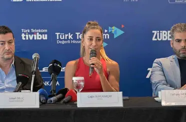 WTA 125 Türk Telekom Ankara Open açılış toplantısında basın mensuplarıyla buluştu
