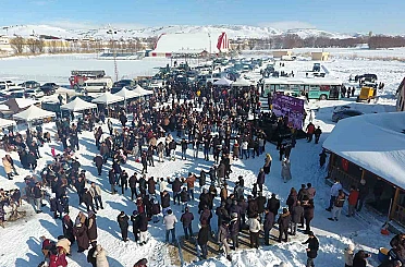 Yağan kar eğlenceye dönüştü, Kış Festivali’nin 2’ncisi düzenlendi 