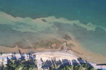 Yalova’da deniz suyu 5 metre çekildi 