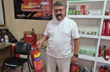 Yangın söndürme cihazlarına düzenli bakım ve eğitim önemli 