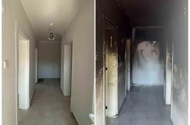 Yangının izleri ‘Güvenli Yuvam’la silindi
